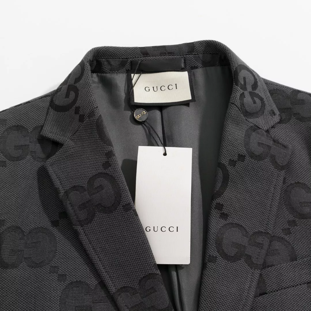 gucci veste manches longues pour homme s_1277bb4:Gucci veste cuir homme2